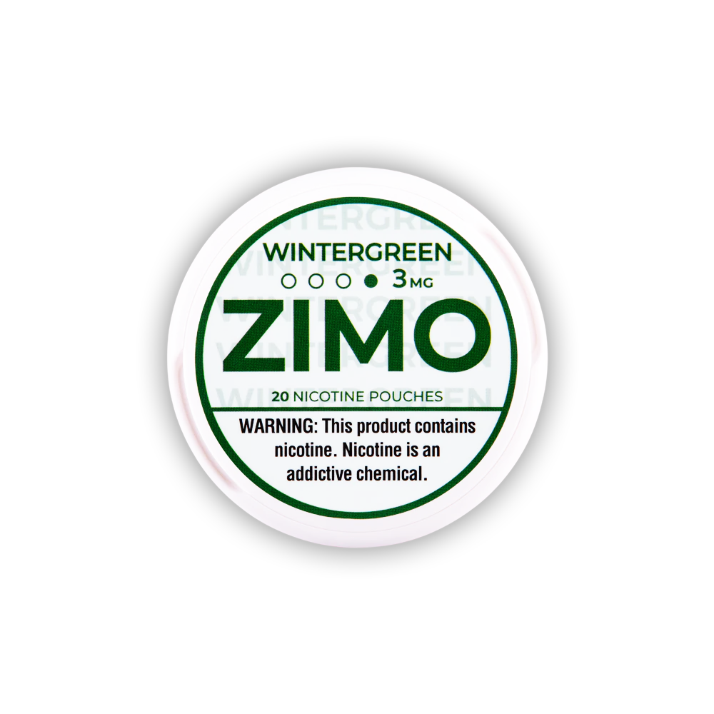 Zimo Nicotine Pouches (20ct Can)(5-Can Pack) - Wintergreen