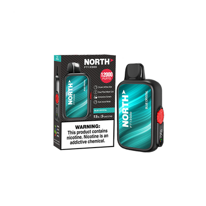 North FT12000 Disposable 12000 Puffs 15mL 50mg  | Apple Peach with packaging