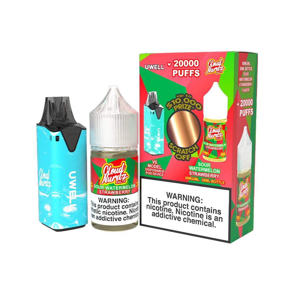 Collab Bundle – Uwell V6 Disposable Device + Daddy’s Vapor 30mL Juice