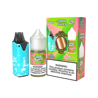 Collab Bundle – Uwell V6 Disposable Device + Daddy’s Vapor 30mL Juice