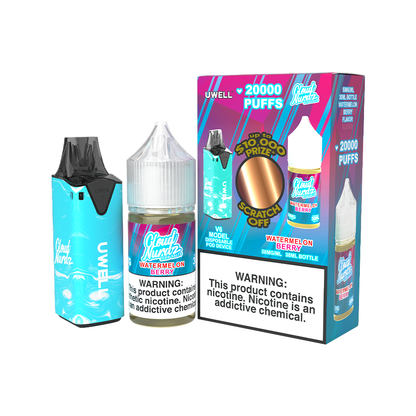 Collab Bundle – Uwell V6 Disposable Device + Daddy’s Vapor 30mL Juice