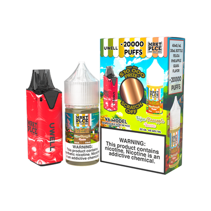 Collab Bundle – Uwell V6 Disposable Device + Daddy’s Vapor 30mL Juice