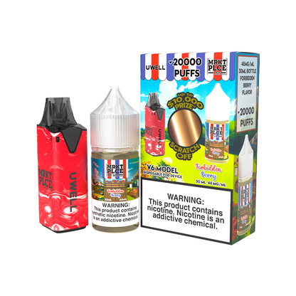 Collab Bundle – Uwell V6 Disposable Device + Daddy’s Vapor 30mL Juice