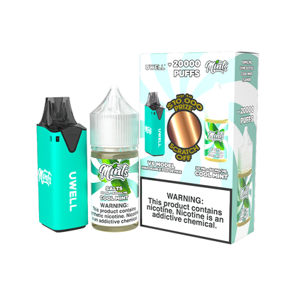 Collab Bundle – Uwell V6 Disposable Device + Daddy’s Vapor 30mL Juice