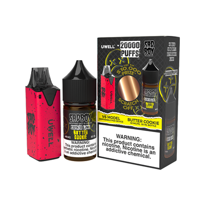 Collab Bundle – Uwell V6 Disposable Device + Daddy’s Vapor 30mL Juice