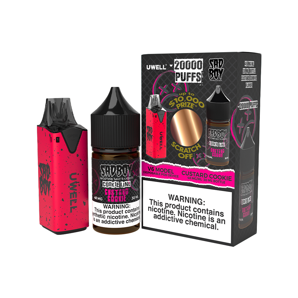 Collab Bundle – Uwell V6 Disposable Device + Daddy’s Vapor 30mL Juice