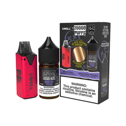 Collab Bundle – Uwell V6 Disposable Device + Daddy’s Vapor 30mL Juice