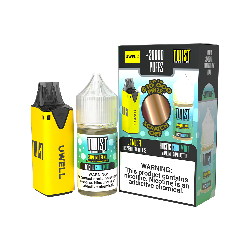 Collab Bundle – Uwell V6 Disposable Device + Daddy’s Vapor 30mL Juice