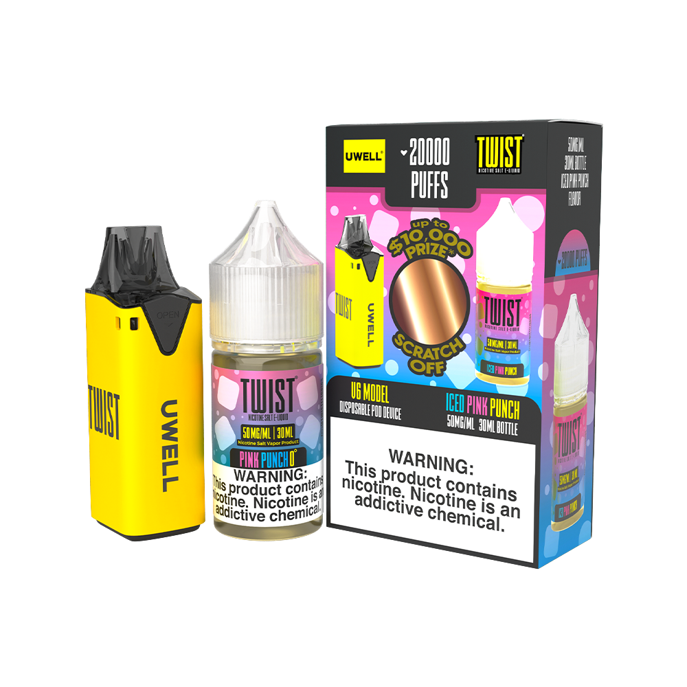 Collab Bundle – Uwell V6 Disposable Device + Daddy’s Vapor 30mL Juice