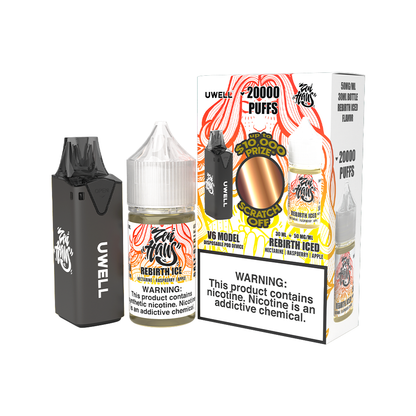 Collab Bundle – Uwell V6 Disposable Device + Daddy’s Vapor 30mL Juice