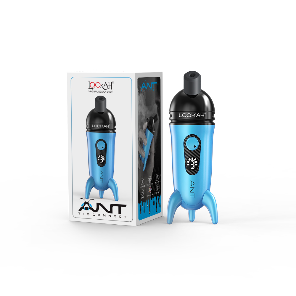 Lookah Ant 710 Battery Mod Blue with packaging