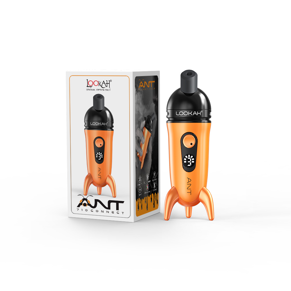 Lookah Ant 710 Battery Mod Orange with packaging