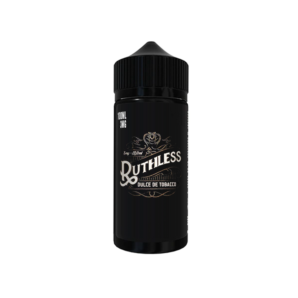 Dulce De Tobacco by Ruthless Series E-Liquid 100mL (Freebase) 