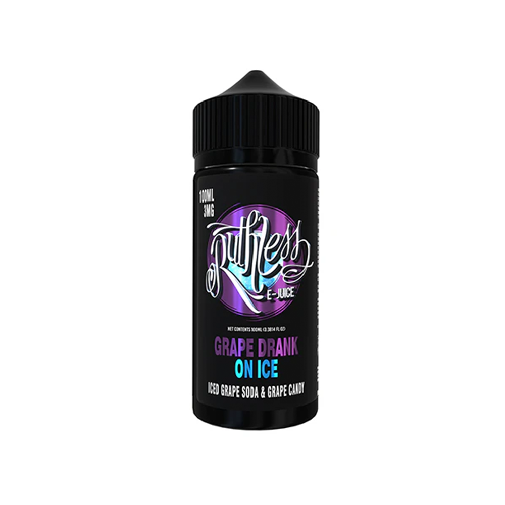 Grape Drank On Ice by Ruthless Series E-Liquid 100mL (Freebase)