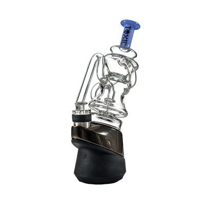 MKGlass TXAT15 Toxic Puffco Glass Attachment (Attachment Only) jade blue