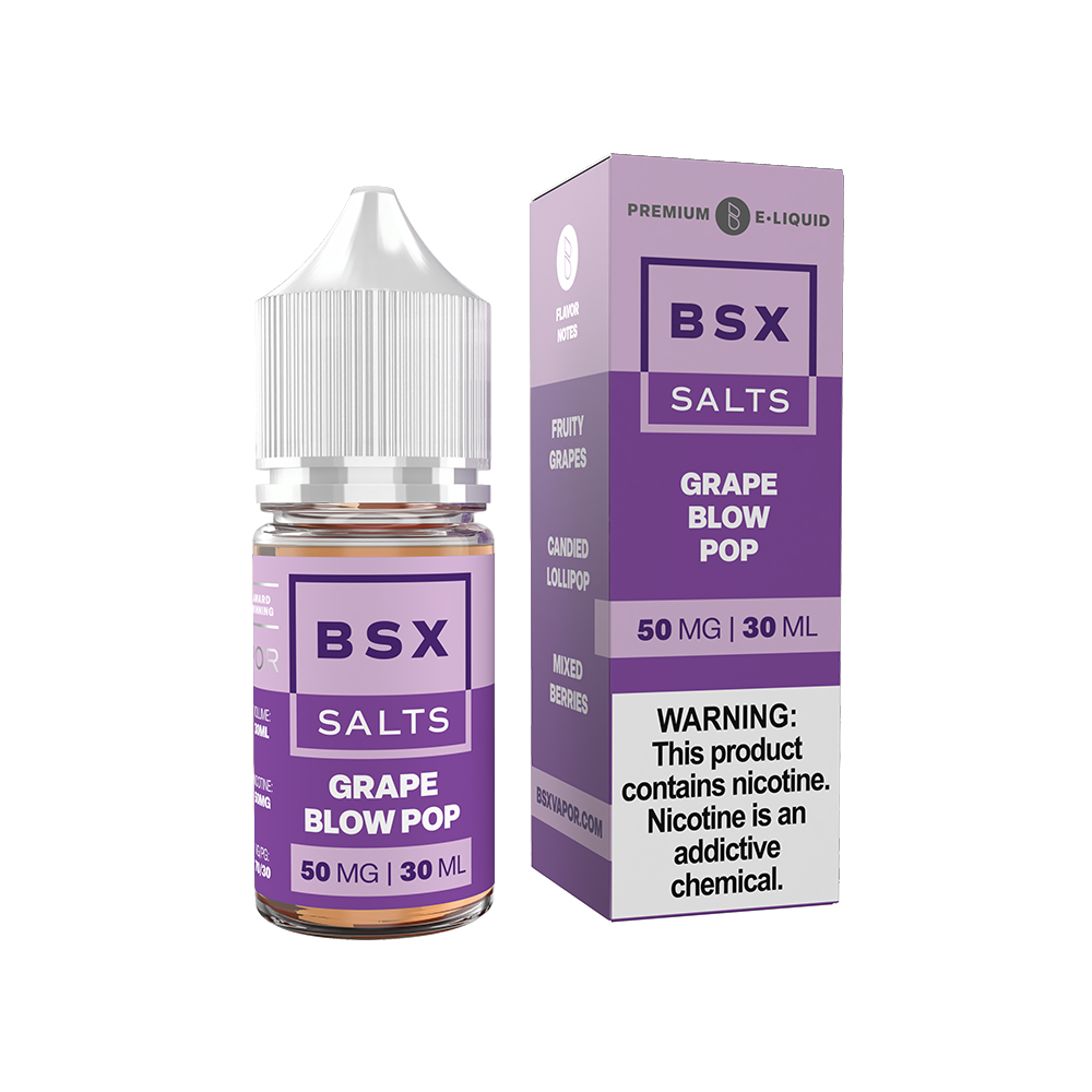 Grape Blow Pop by Glas BSX Salts TFN 30mL