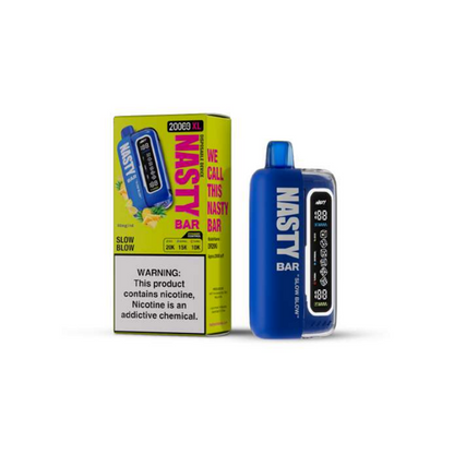 Nasty Bar XL Disposable 20,000 Puffs 17mL 50mg  Slow blow with packaging