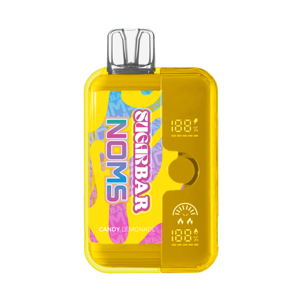 Sugarbar Noms Dual Tubro Disposable 18000 Puffs 16.5mL 50mg  Candy Lemonade