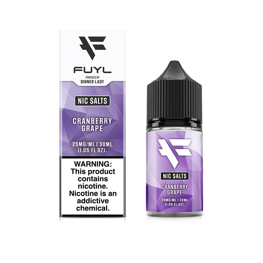 Cranberry Grape by Fuyl Series E-Liquid 30mL (Salt Nic)  with packaging