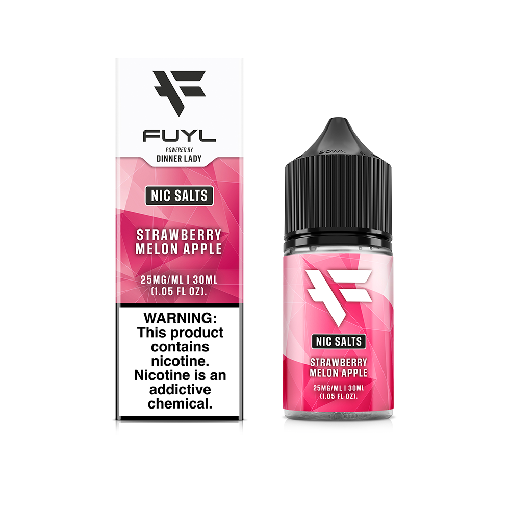 Strawberry Melon Apple by Fuyl Series E-Liquid 30mL (Salt Nic)  with packaging