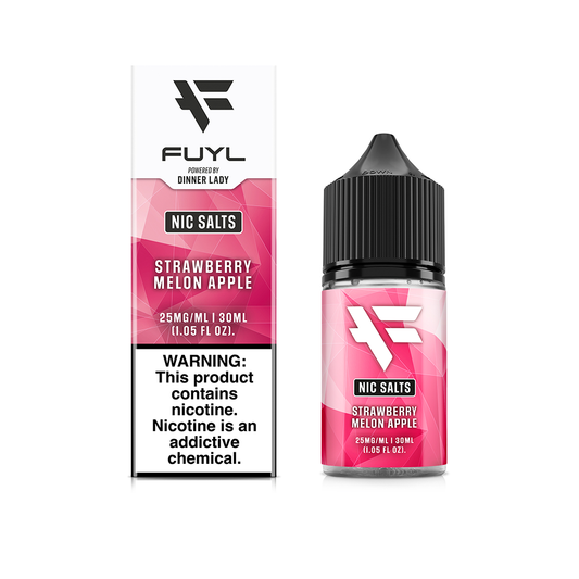 Strawberry Melon Apple by Fuyl Series E-Liquid 30mL (Salt Nic)  with packaging