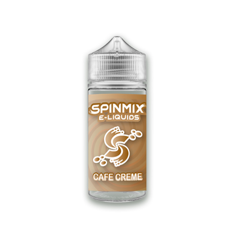 Café Crème by Spinmix Series E-Liquid 100mL (Freebase) bottle