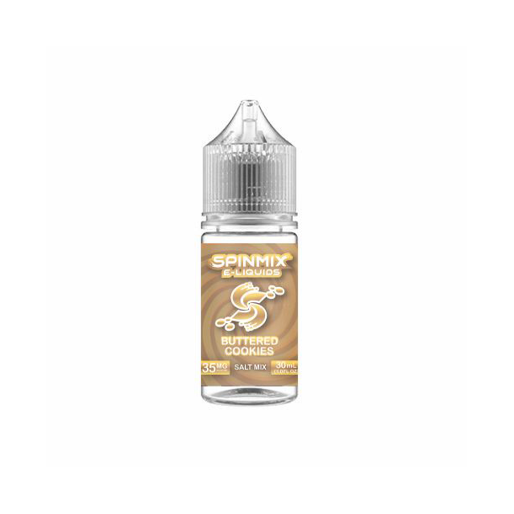 Buttered Cookies by Spinmix Salt Series E-Liquid 30mL (Salt Nic)