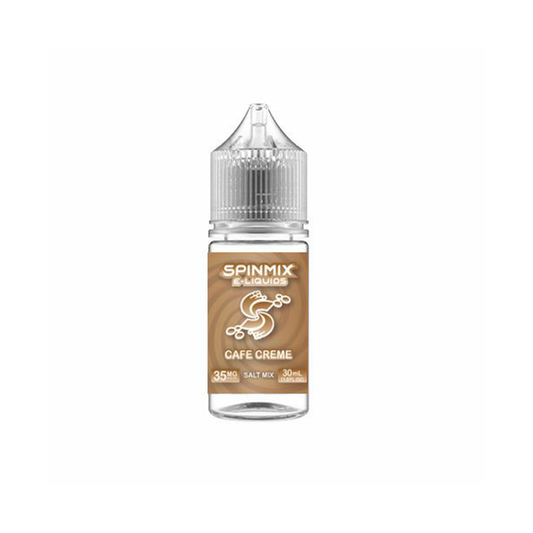 Café Crème by Spinmix Salt Series E-Liquid 30mL (Salt Nic)