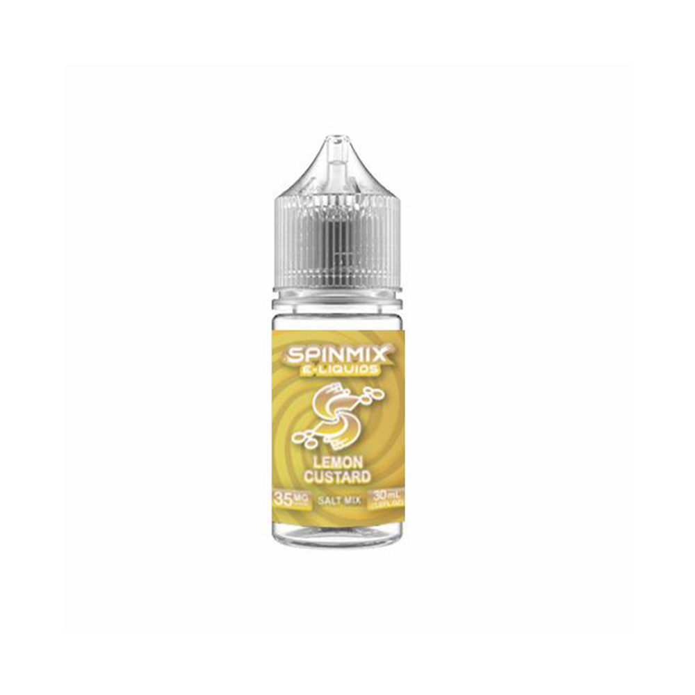 Lemon Custard by Spinmix Salt Series E-Liquid 30mL (Salt Nic)