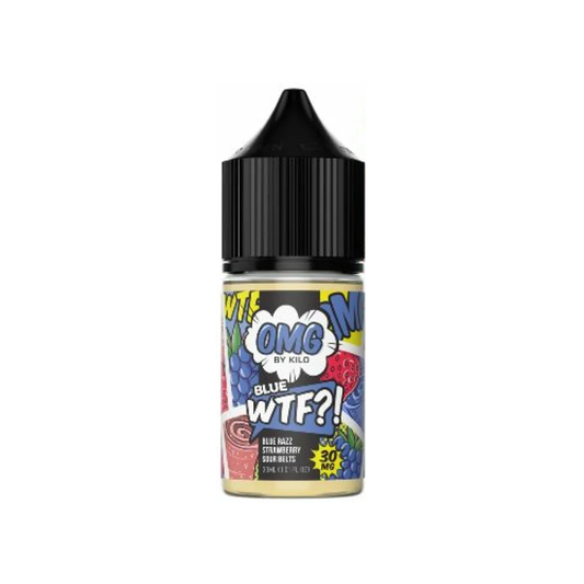 Blue WTF by OMG TFN Salt Series E-Liquid 30mL (Salt Nic)