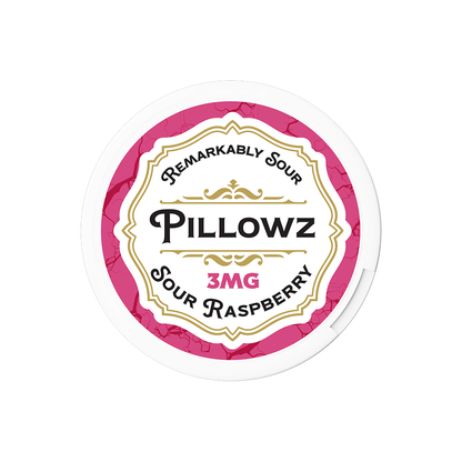 Pillowz TFN Nicotine Pouches (20ct Can)(5-Can Pack) Sour Raspberry