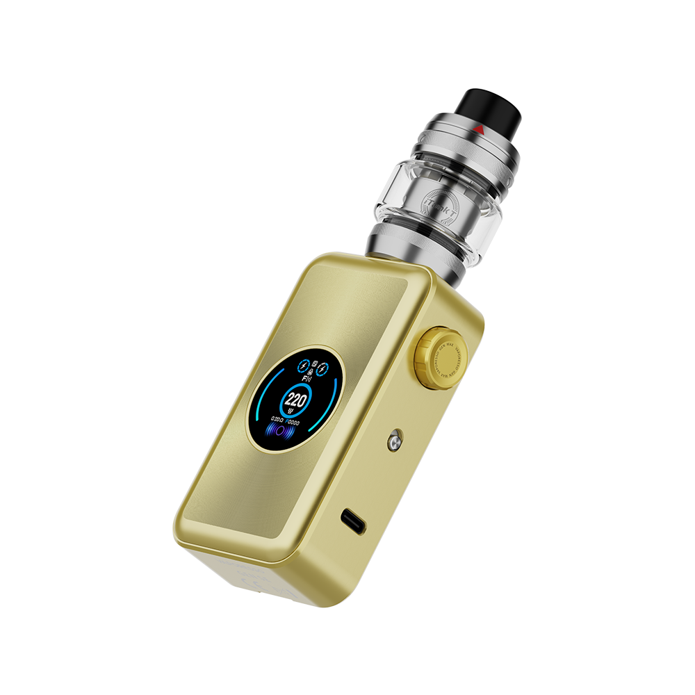 Vaporesso Gen Max 220W Box Mod Kit platinum gold