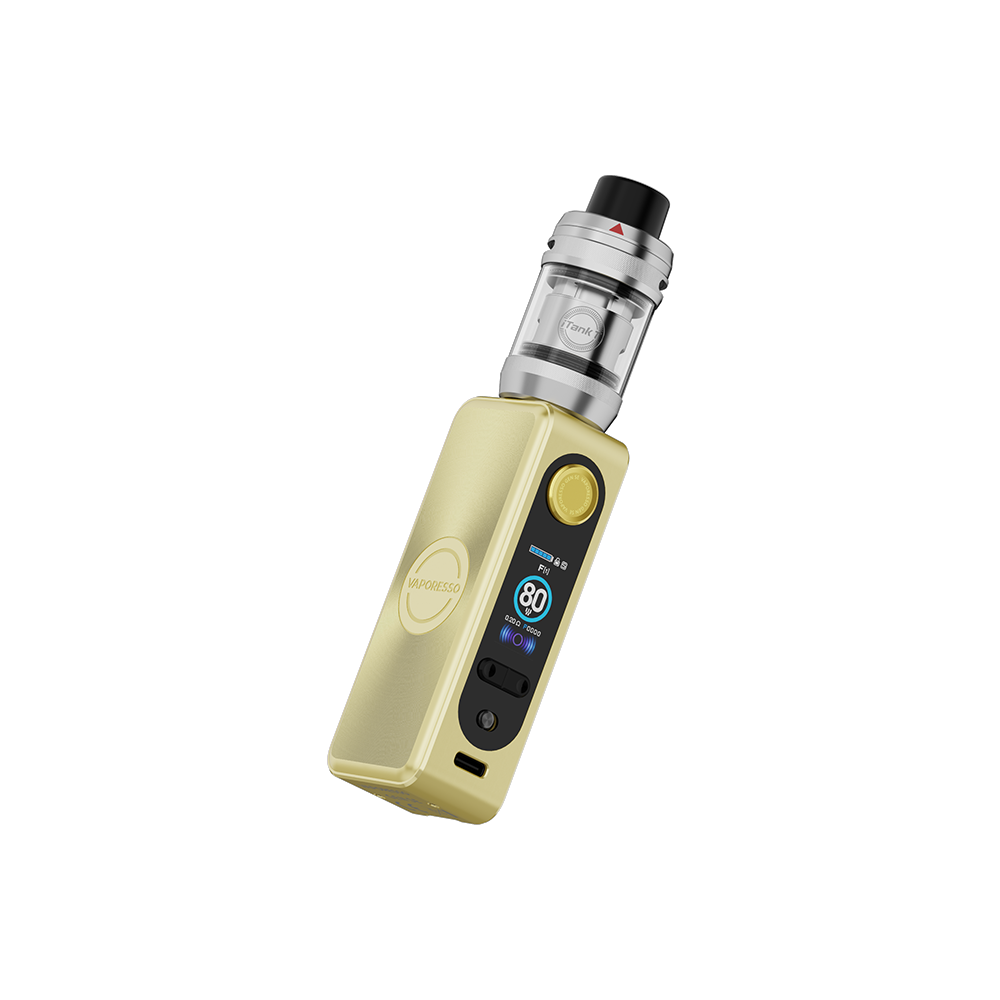 Vaporesso Gen SE 80W Box Mod Kit platinum gold