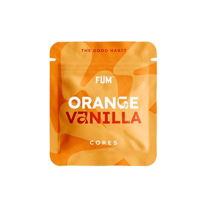 FUM Air Smoking Cessation Replacement Pods 3-Pack (10pc Display) orange vanilla