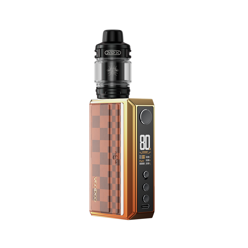 Voopoo Drag 5 Box Mod Starter Kit | SUNSET ORANGE