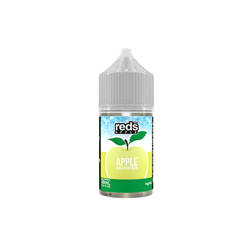 Gold Kiwi Iced by 7Daze Reds Salt Series E-Liquid 30mL (Salt Nic) 