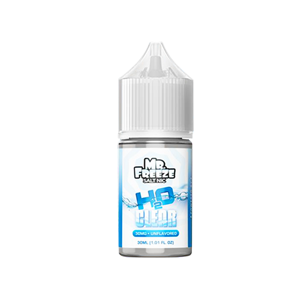 H20 Clear (Spearmint Menthol) by Mr. Freeze TFN Salt Series E-Liquid 30mL (Salt Nic)