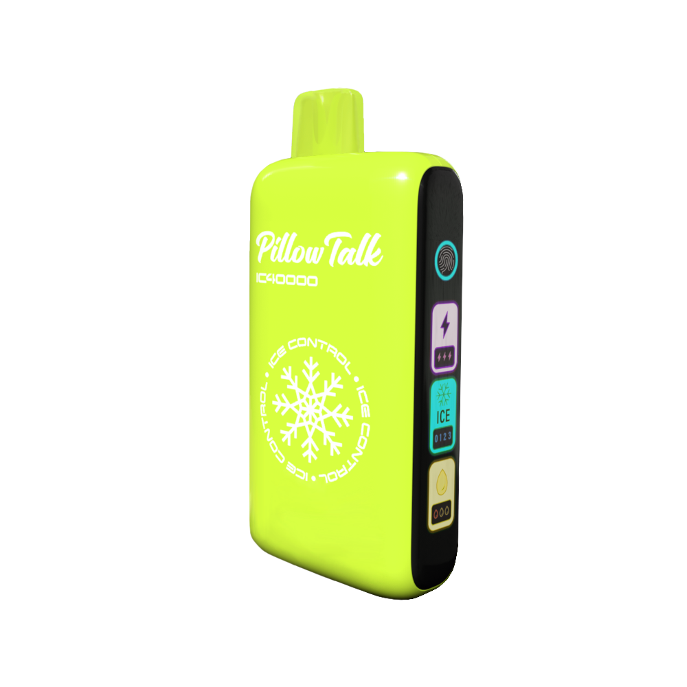 Pillow Talk IC40000 Disposable 40000 Puffs 20mL 50mg | sour apple ice