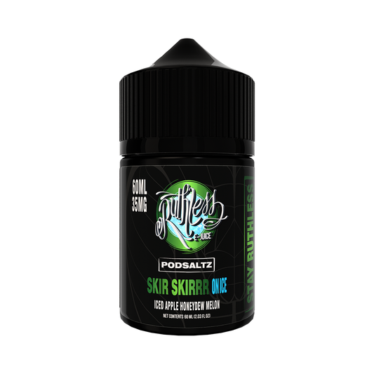 Skir Skirrr On Ice by Ruthless Salt Series E-Liquid 60mL (Salt Nic) 