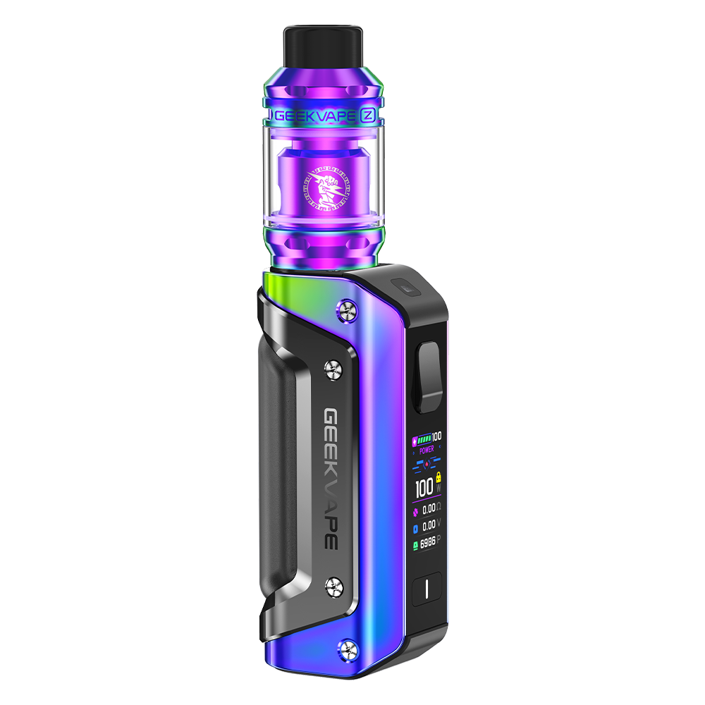 Geekvape Aegis Solo 3 100W Box Mod Starter Kit | rainbow