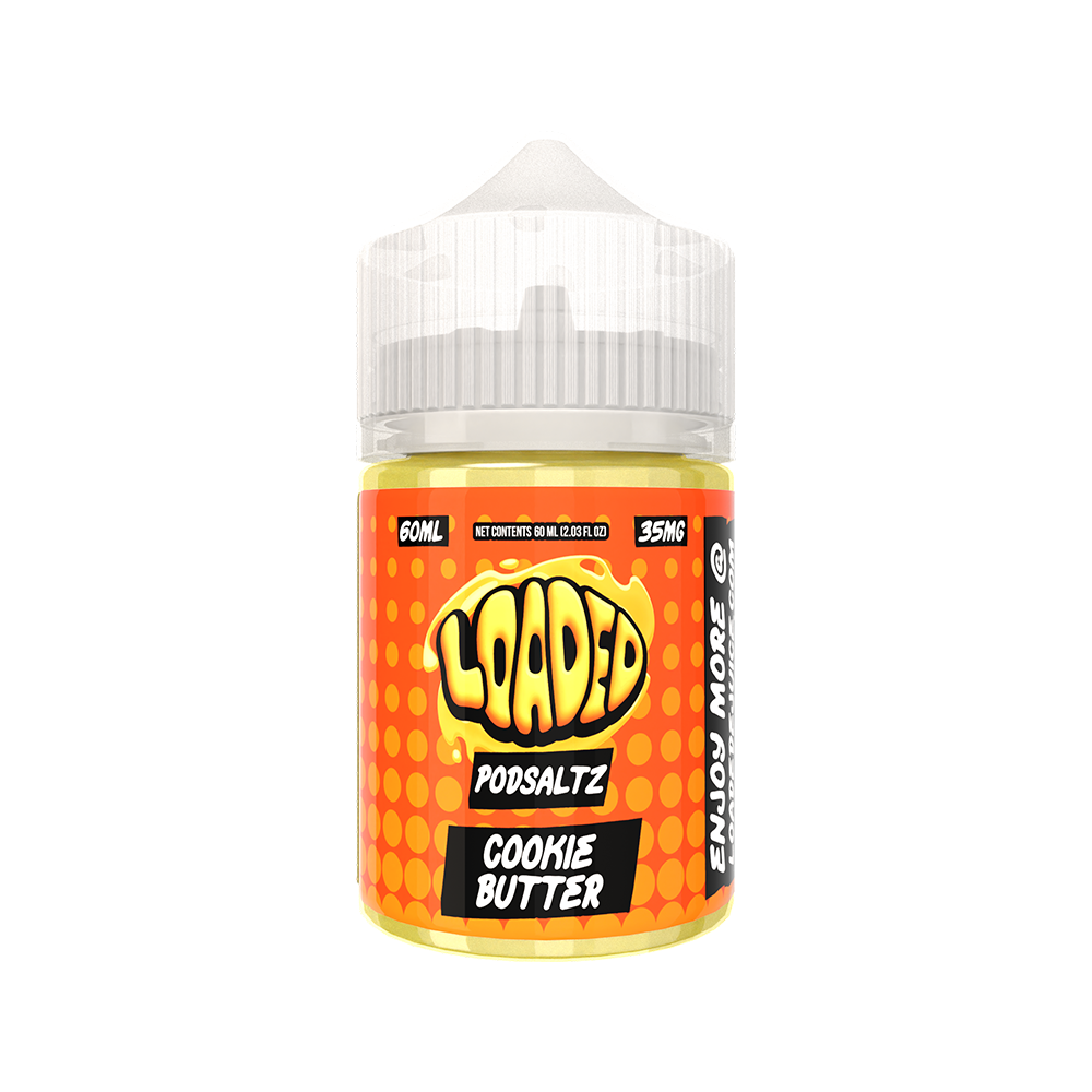 Cookie Butter by LOADED Salt Series E-Liquid 60mL (Salt Nic)