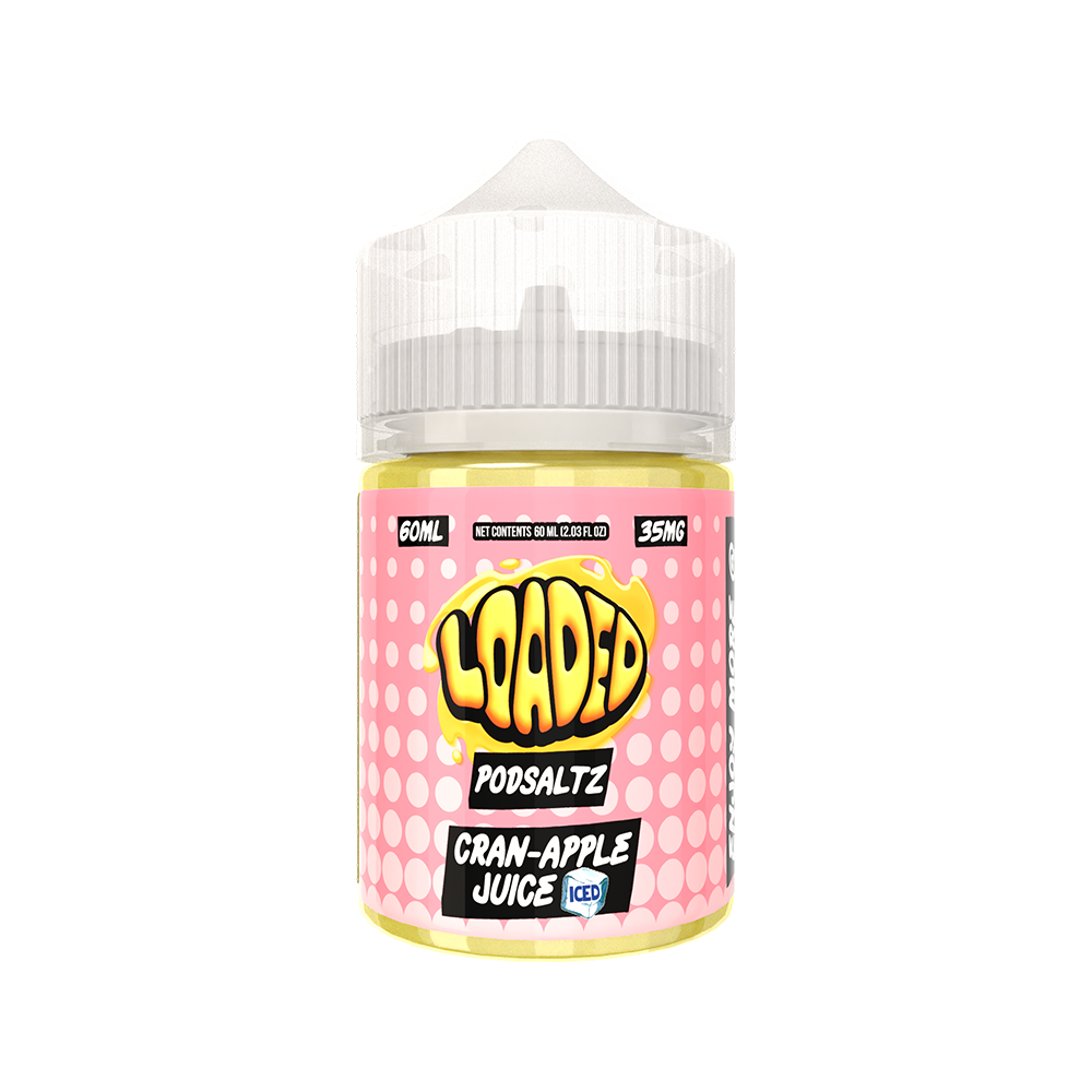 Cranapple On Ice by LOADED Salt Series E-Liquid 60mL (Salt Nic)