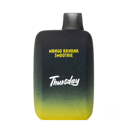 Thursday Disposable 30000 Puffs 22mL 50mg | mango banana smoothie