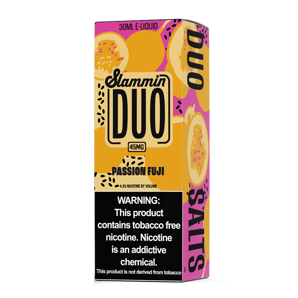 Passionfruit Fuji by Slammin Duo Series E-Liquid 30mL (Salt Nic) 