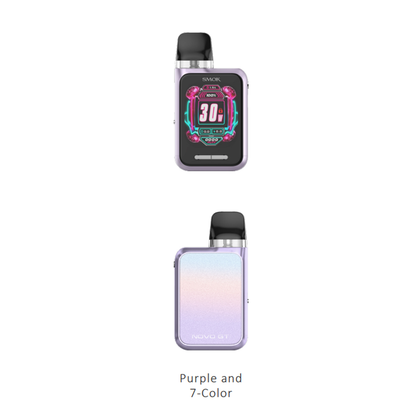 SMOK Novo GT Box 30W Kit (Pod System) purple and 7 color