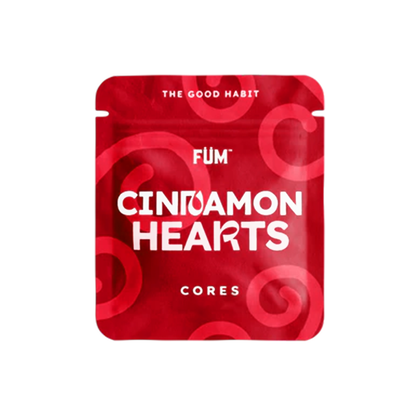 FUM Air Smoking Cessation Replacement Pods 3-Pack (10pc Display) Cinnamon Hearts