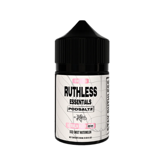 Watermelon Rush On Ice by Ruthless Essentials Salt Series E-Liquid 60mL (Salt Nic)