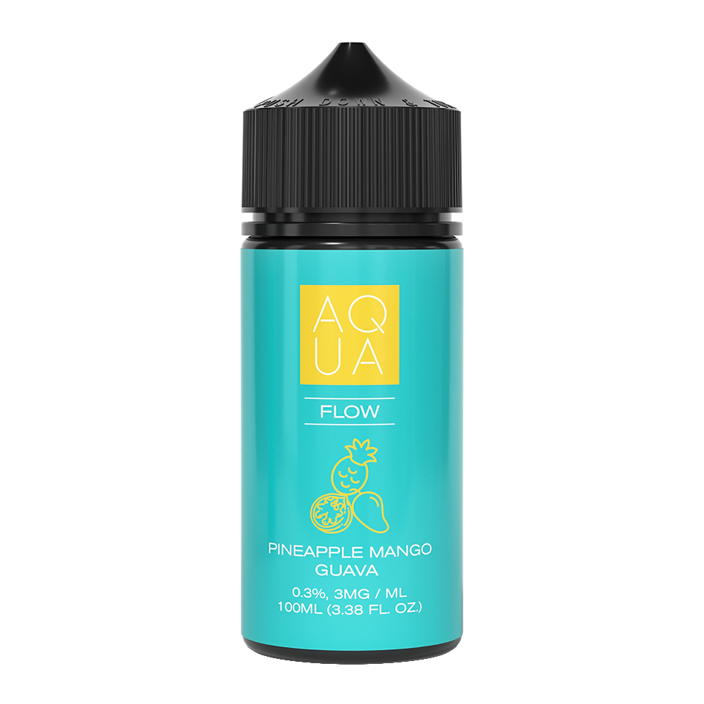 Flow by Aqua Series E-Liquid 100mL (Freebase)