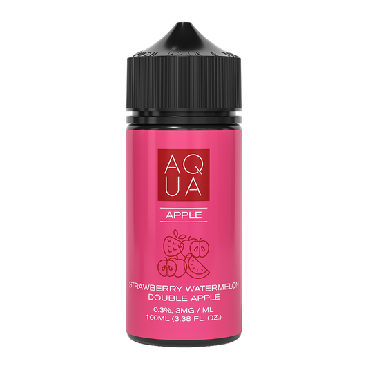 Pure Apple by Aqua Series E-Liquid 100mL (Freebase)