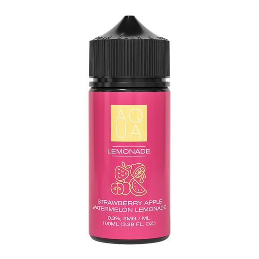 Pure Lemonade by Aqua Series E-Liquid 100mL (Freebase) 